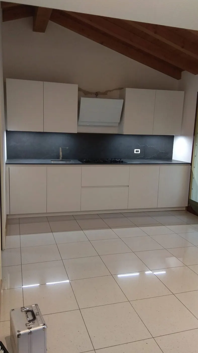 Cucina in mansarda